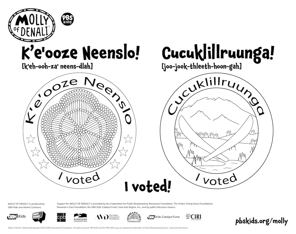 MoD Voted Coloring Page