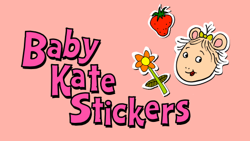 Baby Kate Stickers