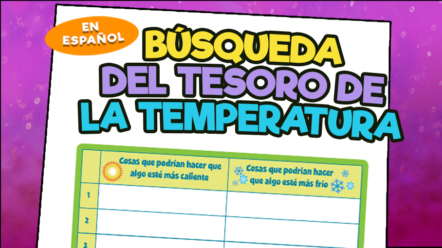 Búsqueda del tesoro de la temperatura