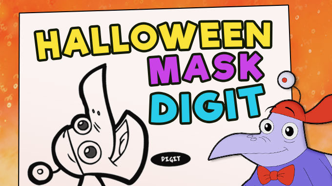 Halloween Mask - Digit