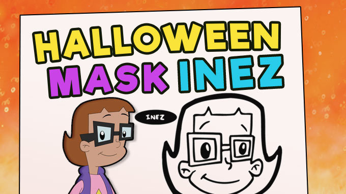 Halloween Mask - Inez
