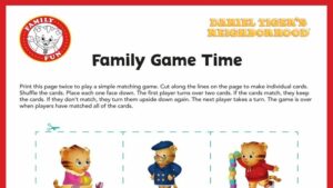 Daniel Tiger's Neighborhood Coloring Pages and… | PBS KIDS for Parents
