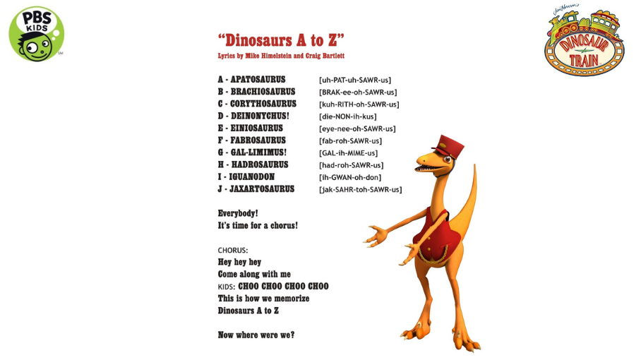 Dinosaurs A to Z Kids Coloring Pages PBS KIDS for Parents