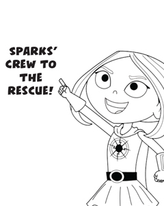 Lucita Coloring Page
