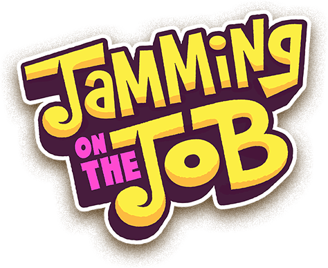 Jamming on the Job logo.