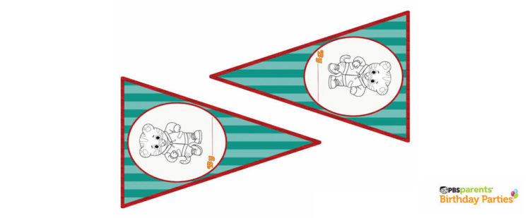 Pennant Coloring Page | Kids Coloring Pages | PBS KIDS for Parents