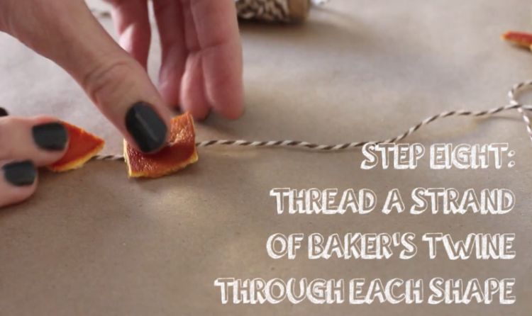 柑橘花环第9步图片