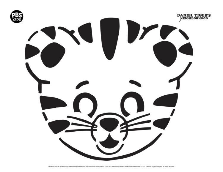 Daniel Tiger Pumpkin Carving Stencil | Kids… | PBS KIDS for Parents