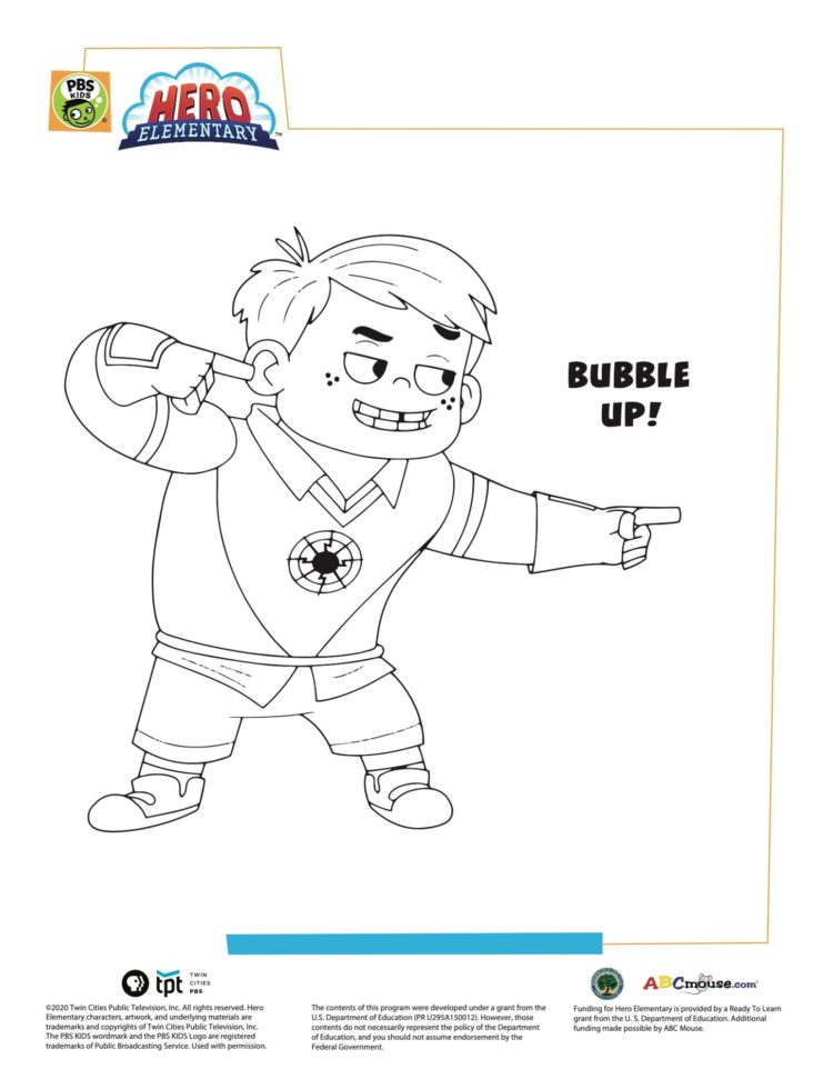 Benny Bubbles Coloring Page Kids Coloring… PBS KIDS For Parents Benny Bubbles Coloring Page Kids Coloring… PBS KIDS For Parents