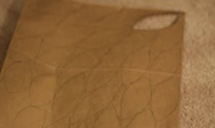 纸袋花环的图片第1步