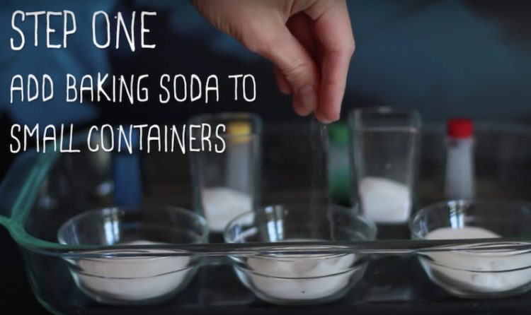 彩虹喷发的图像第 1 步