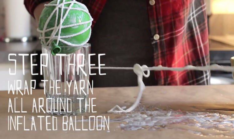 图像步骤 3 纱线球体