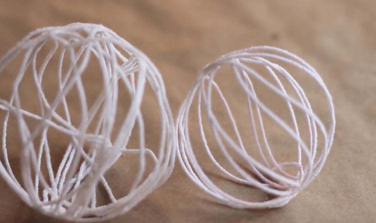 图片步骤7 纱线球体