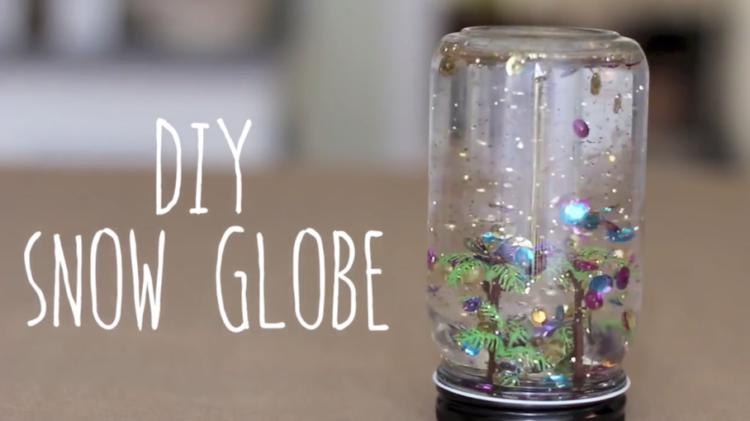 Image final DIY snow globe