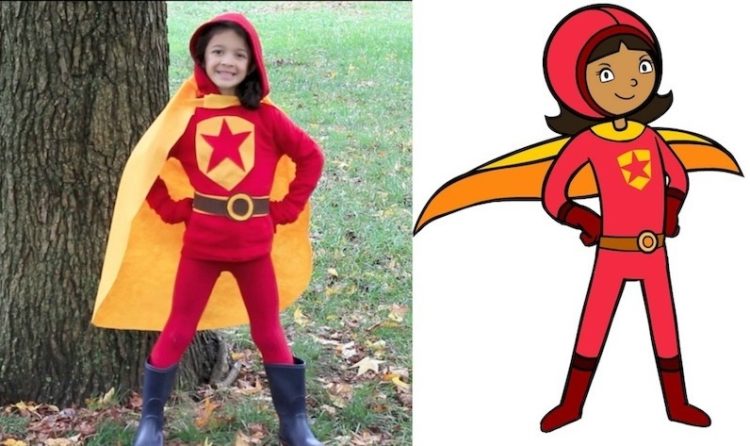 最终 WordGirl 服装的图片