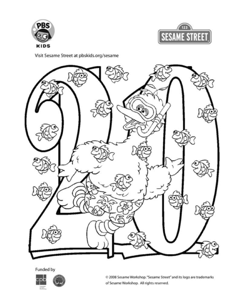 Coloring Page Number 20 Coloring Pages For Kids Coloring Page Number 20 Coloring Pages For Kids