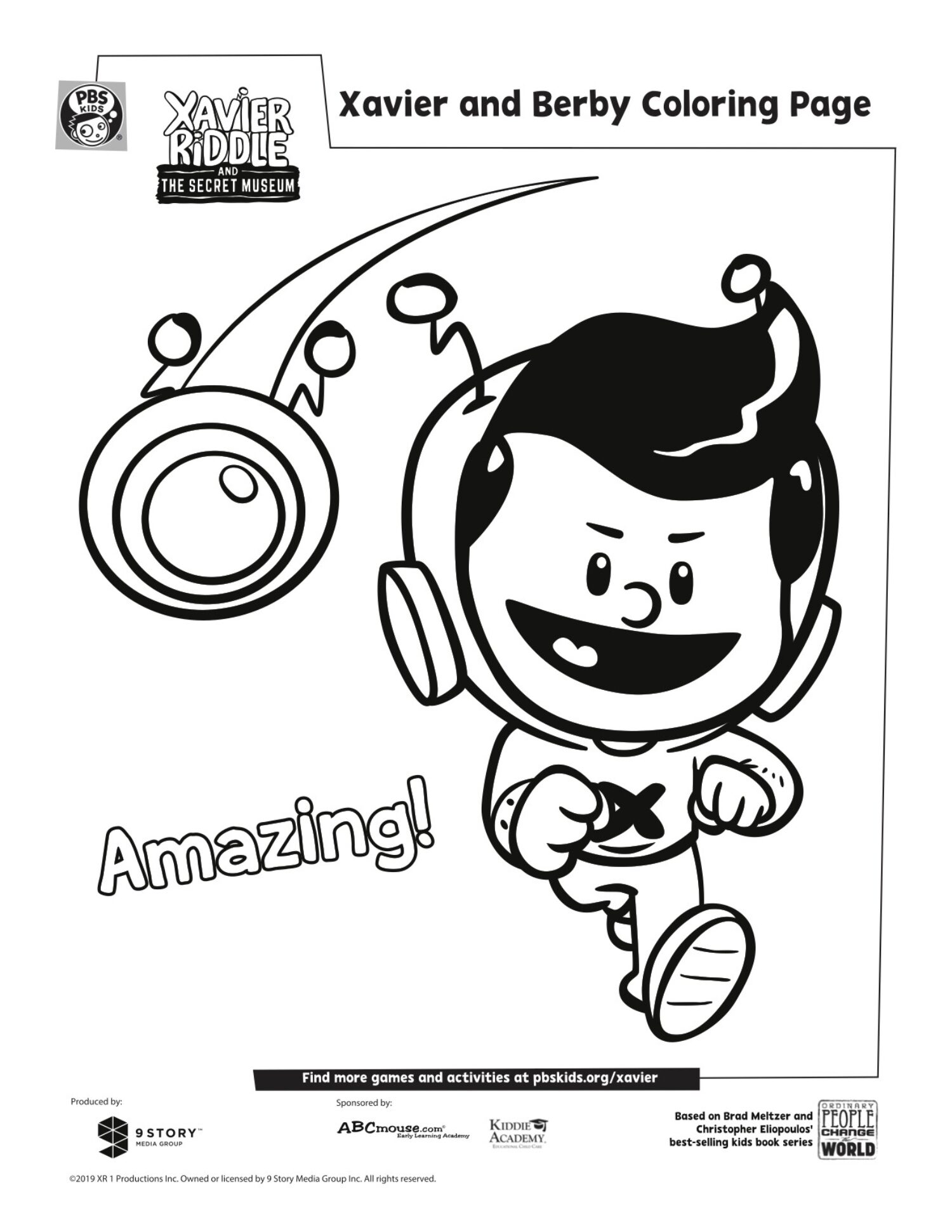Amazing! Coloring Page | Kids Coloring Pages | PBS KIDS for Parents