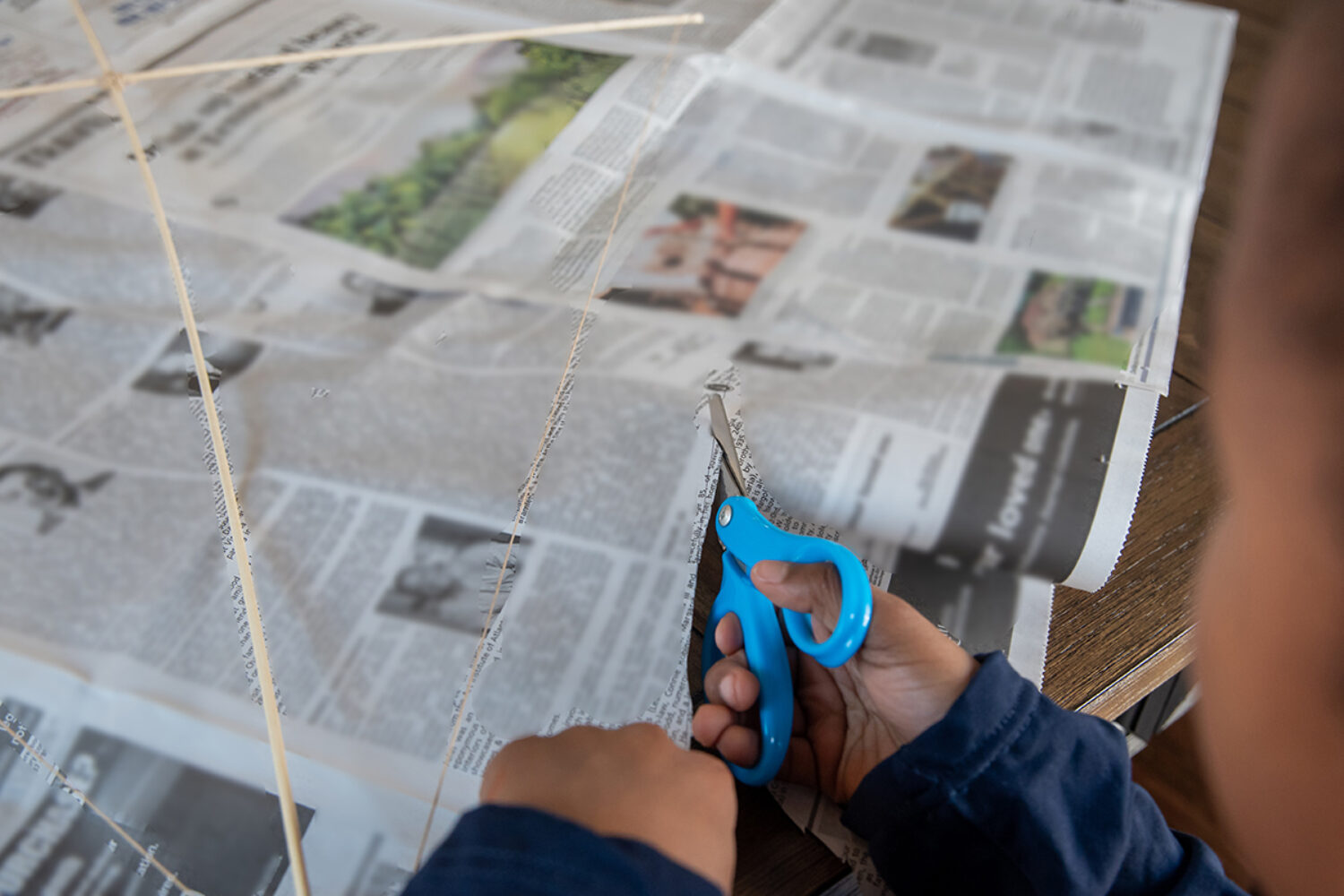How to Make a Newspaper Kite DIY Kite … PBS KIDS for Parents