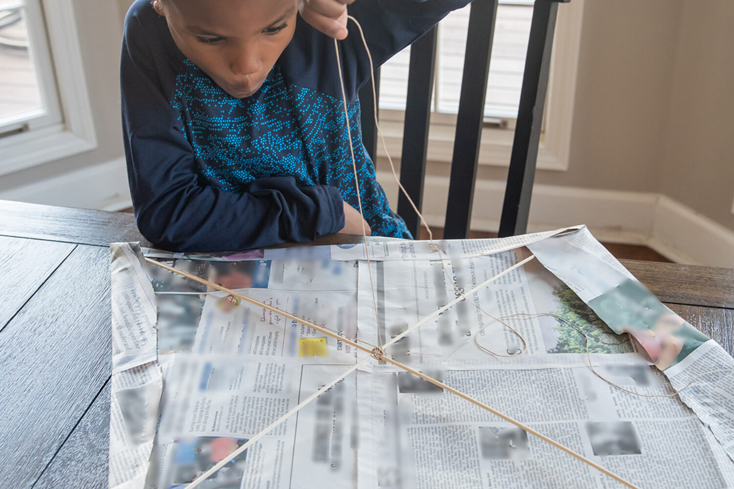 How to Make a Newspaper Kite DIY Kite … PBS KIDS for Parents