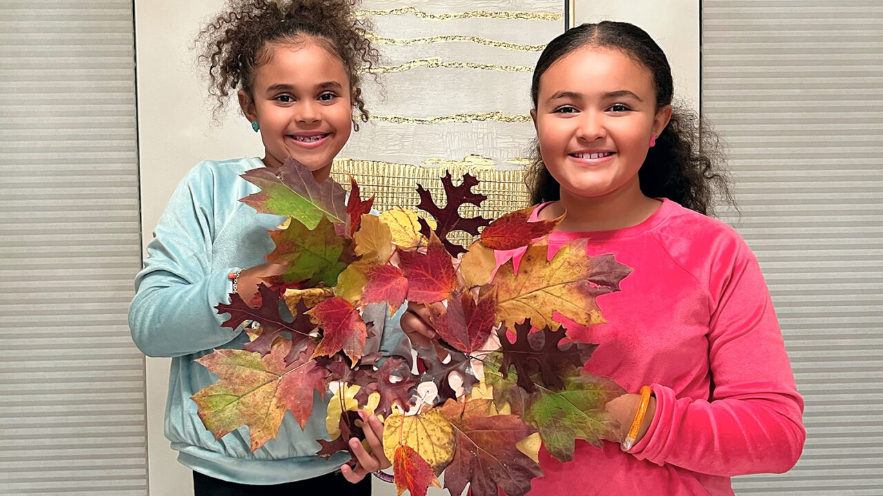 Make a Fall Leaf Color Wheel Wreath Crafts??? PBS KIDS for Parents