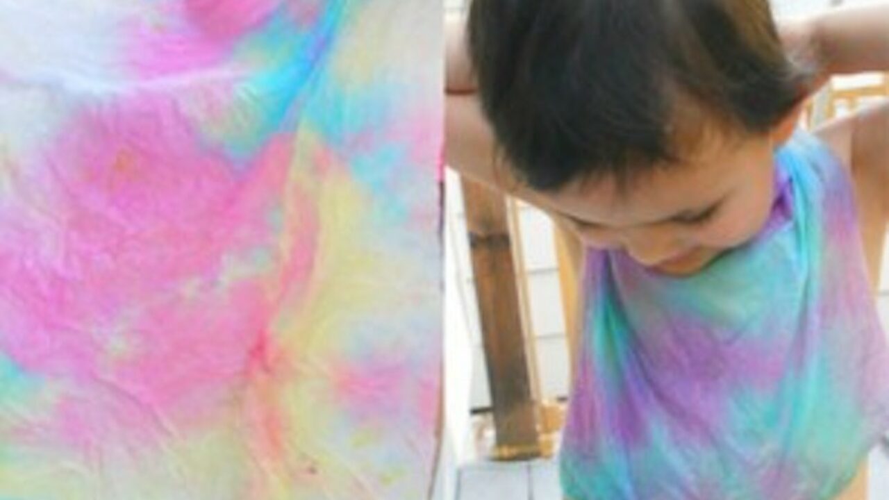 Tie Dye With Food Coloring Crafts for Kids PBS KIDS for Parents