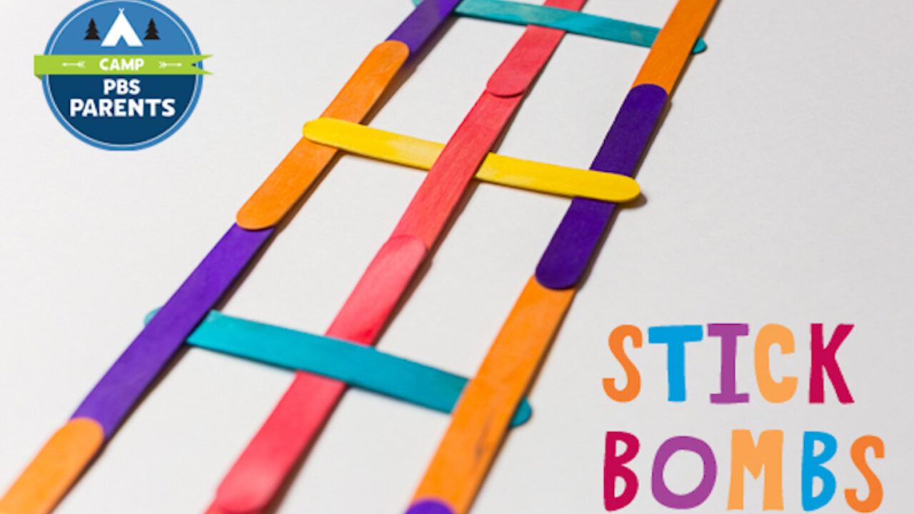 Stick Bombs Experimenting with Energy… PBS KIDS for Parents
