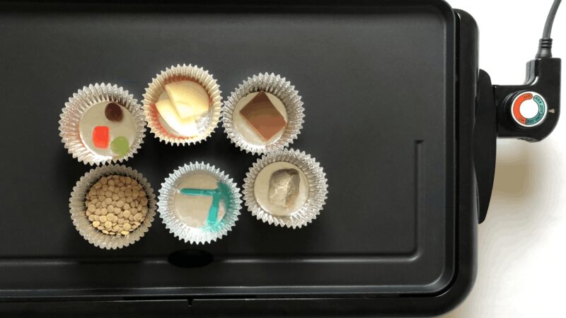 探索冷热变化活动的图片。