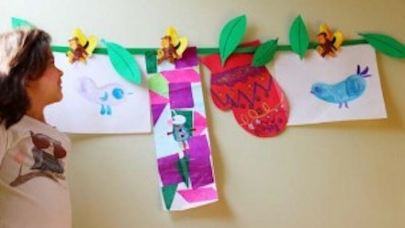 悬挂藤蔓特征的图像