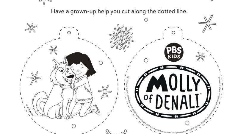 迪纳利装饰品莫莉的形象