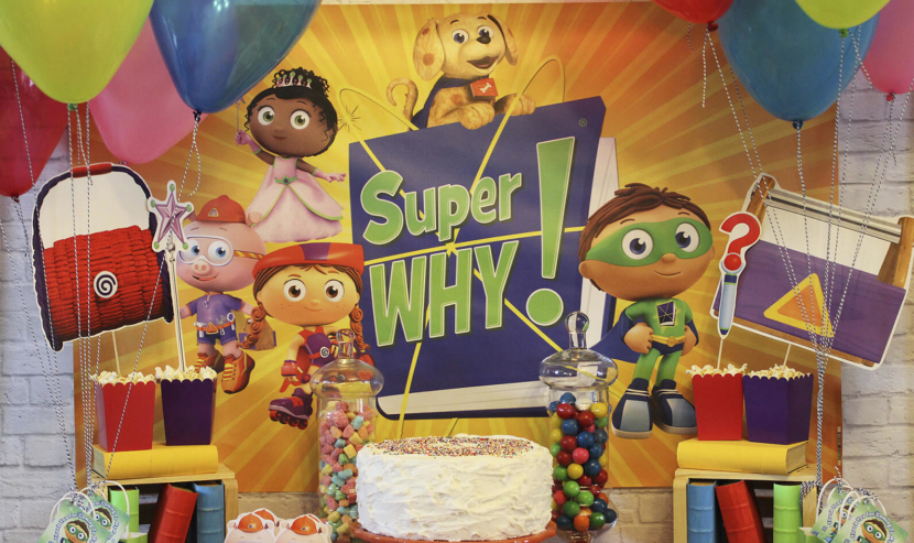 Super Why Birthday Party For Pbs Kids Super Why Birthday Party For Pbs Kids