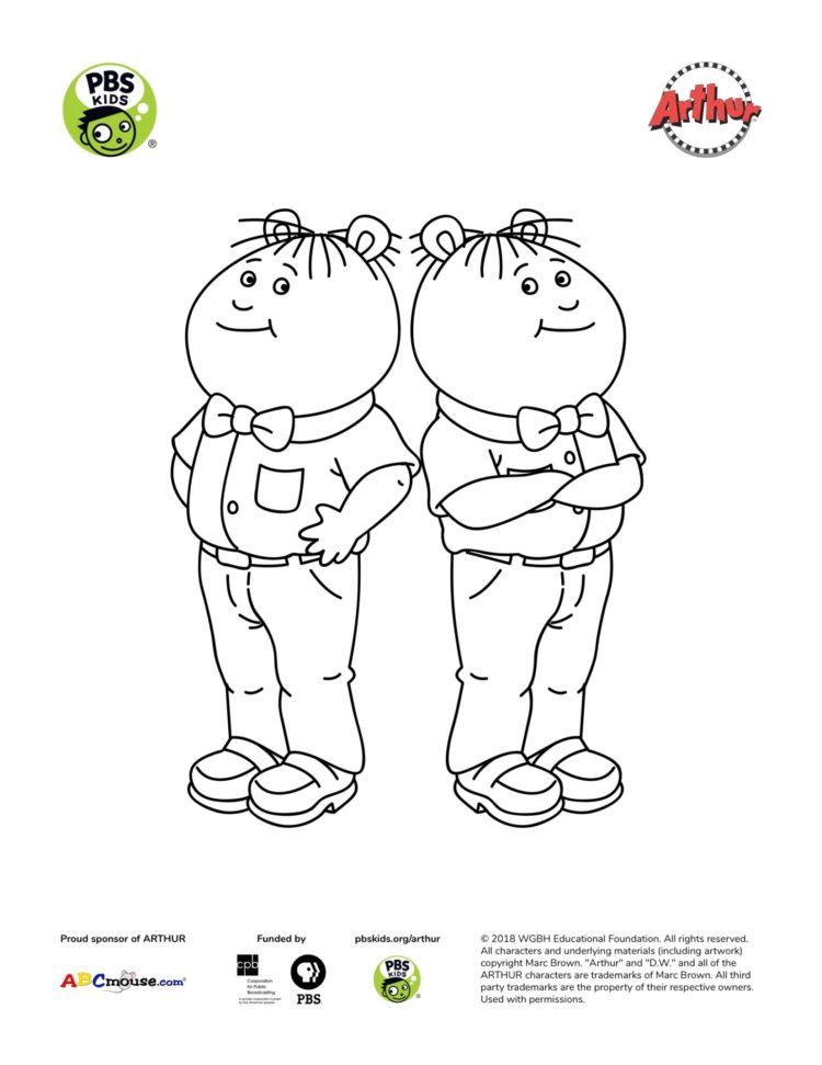 Pbs Arthur Coloring Pages Pbs Arthur Coloring Pages