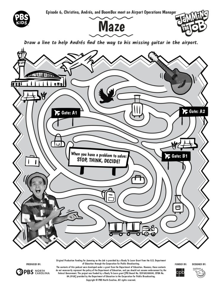 Jamming on the Job Airport Operations Manager… PBS KIDS for Parents