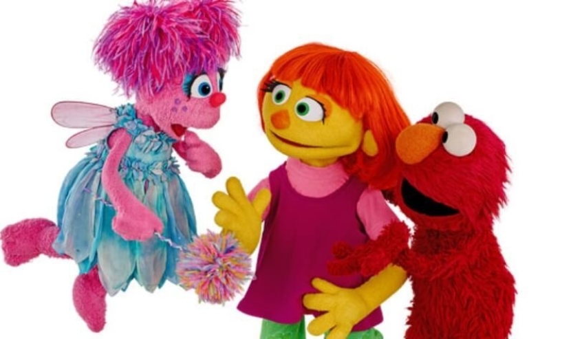 sesame street julia plush