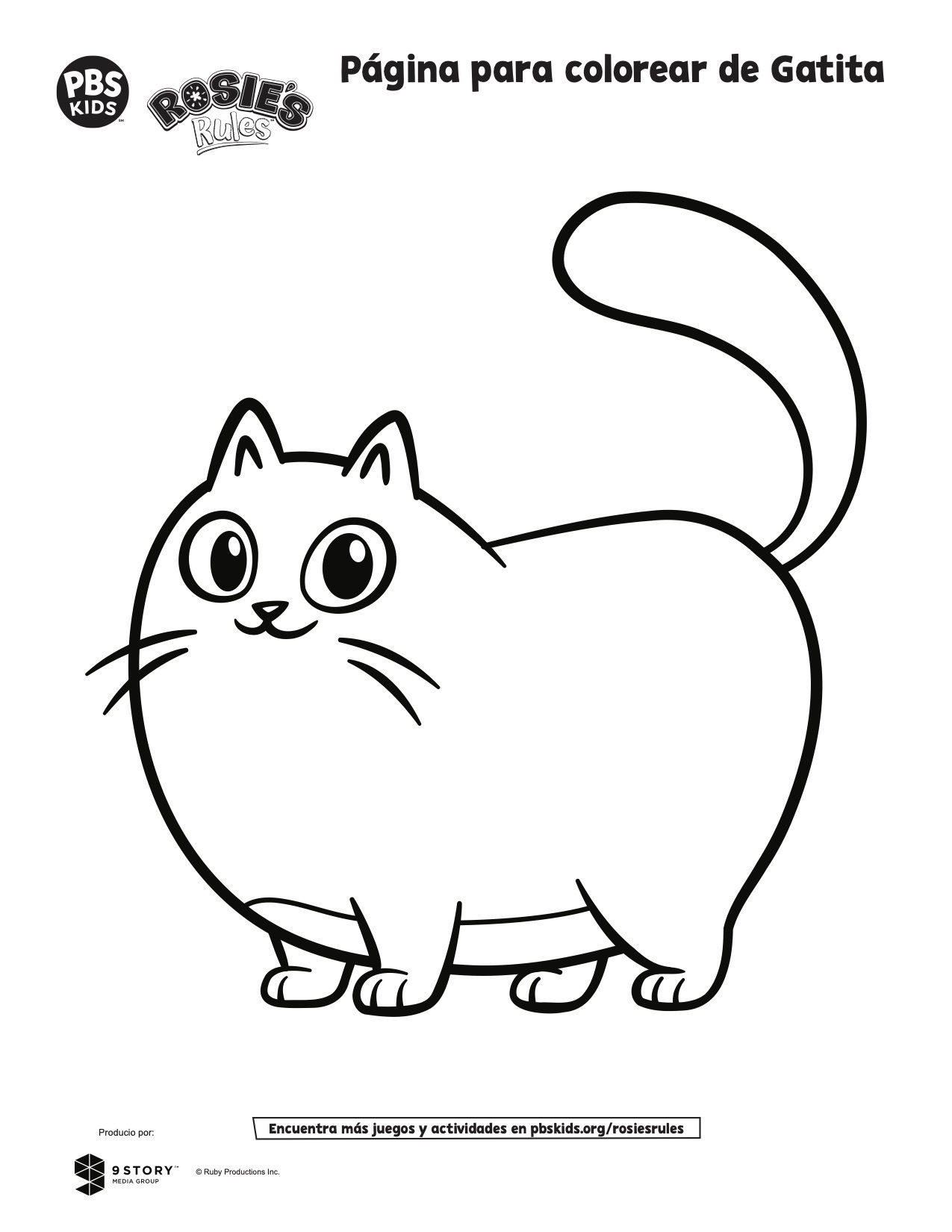 es_Rosie Gatita Coloring