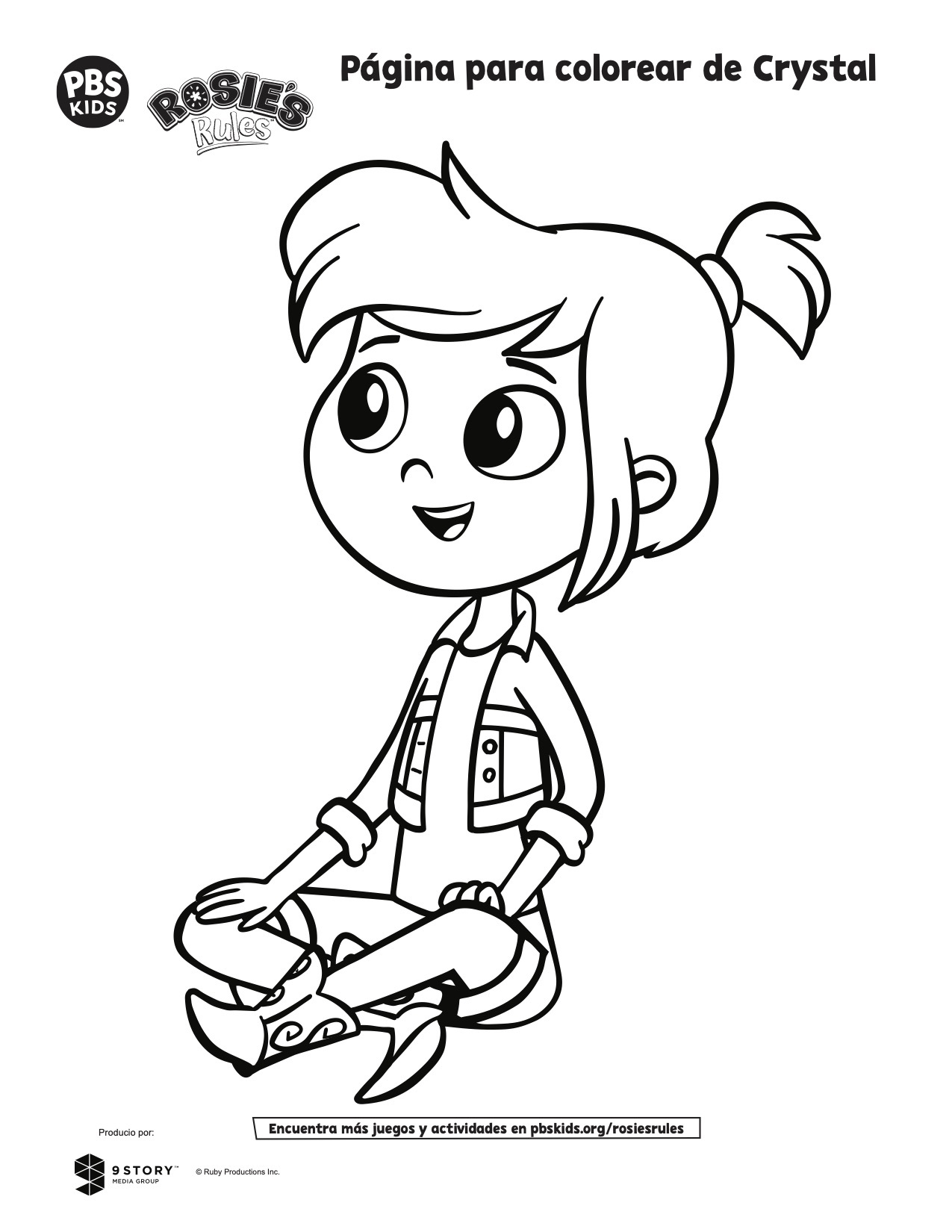 Rosie Crystal Coloring