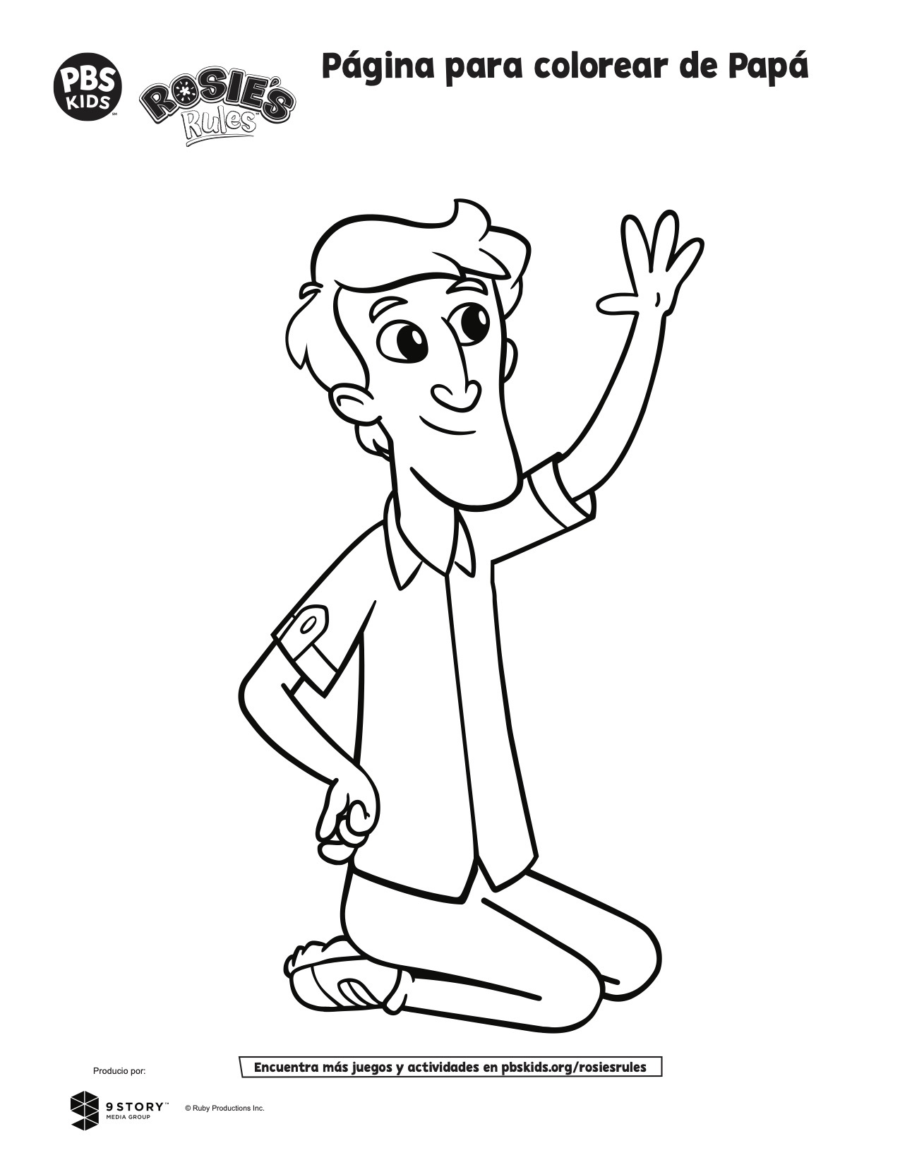 es_Rosie Papa Coloring
