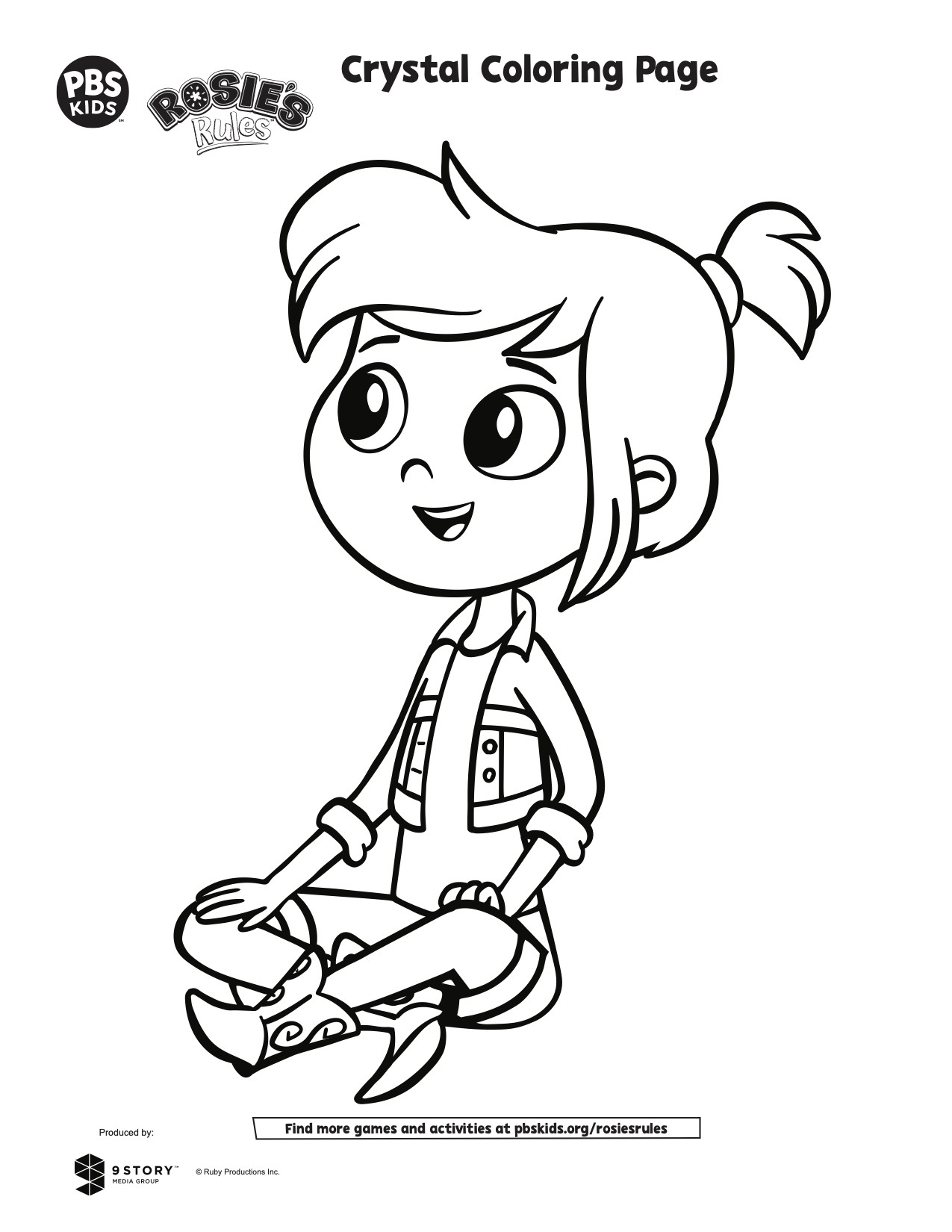 Rosie Crystal Coloring