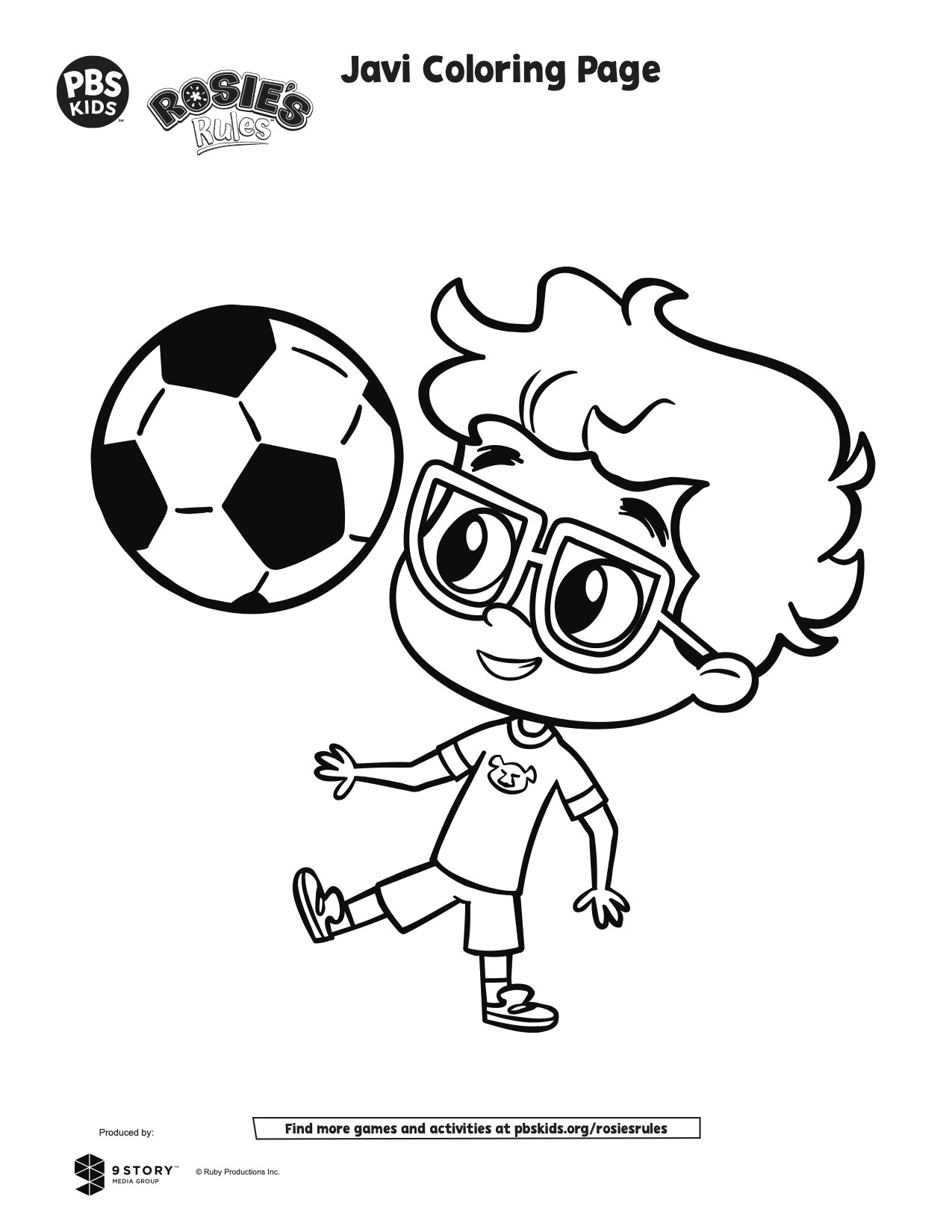Rosie Javi Coloring