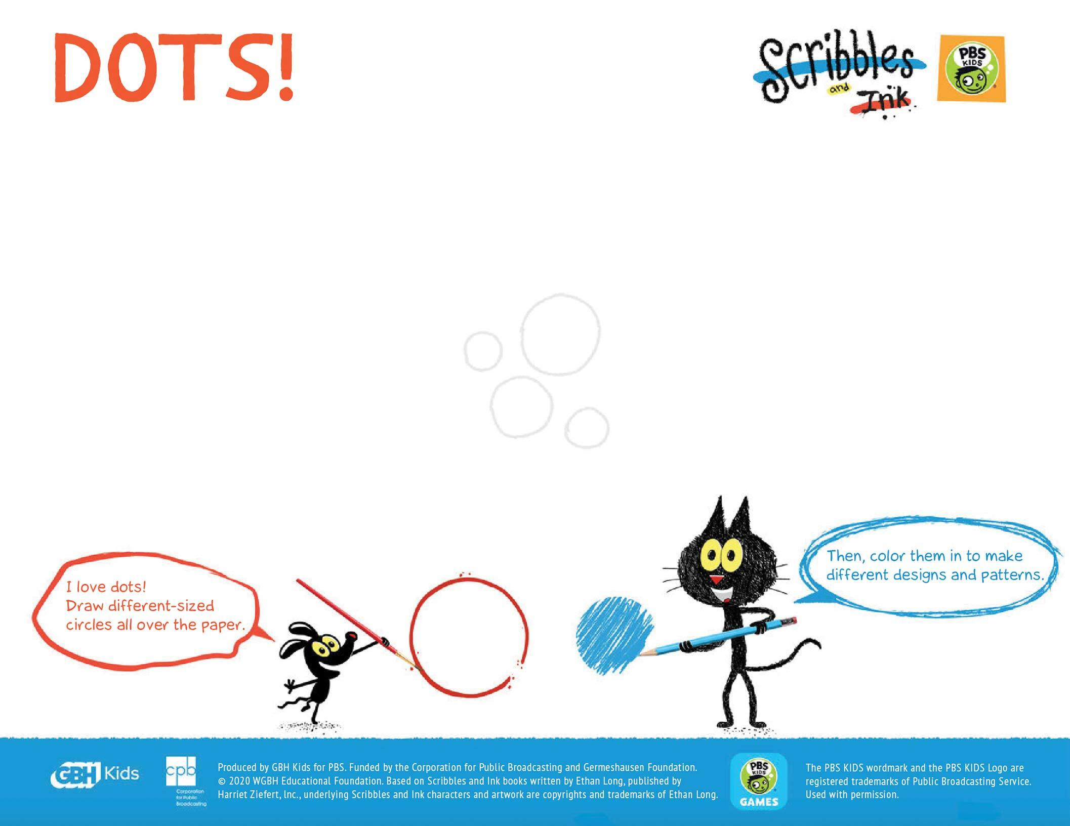 Scribbles & Ink . Activities PBS KIDS