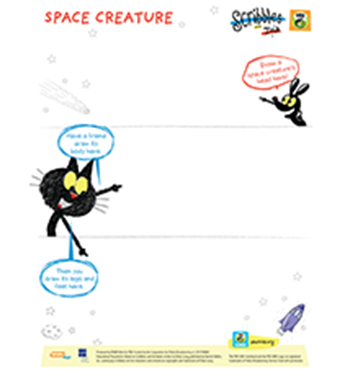 Scribbles &amp; Ink . Activities | PBS KIDS