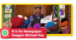 N is for Newspaper with Keegan Michael Key